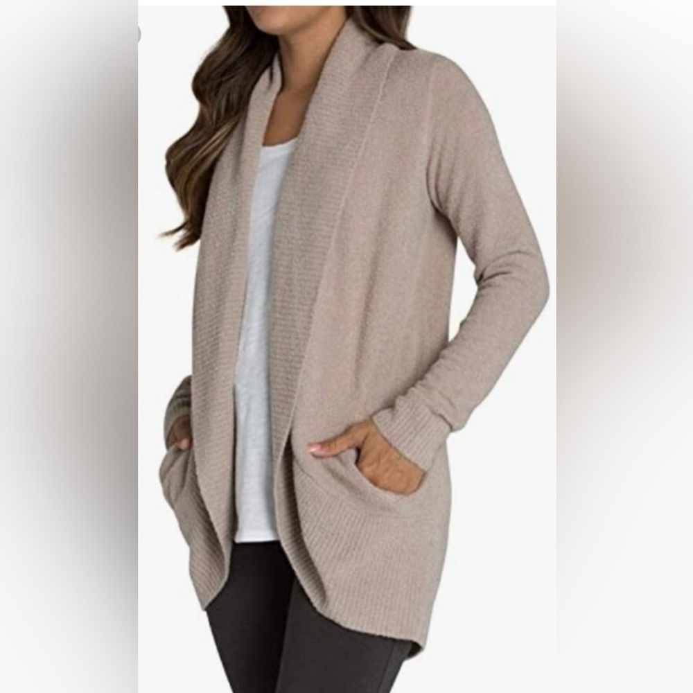 Barefoot Dreams CozyChic  Circle Cardigan size M